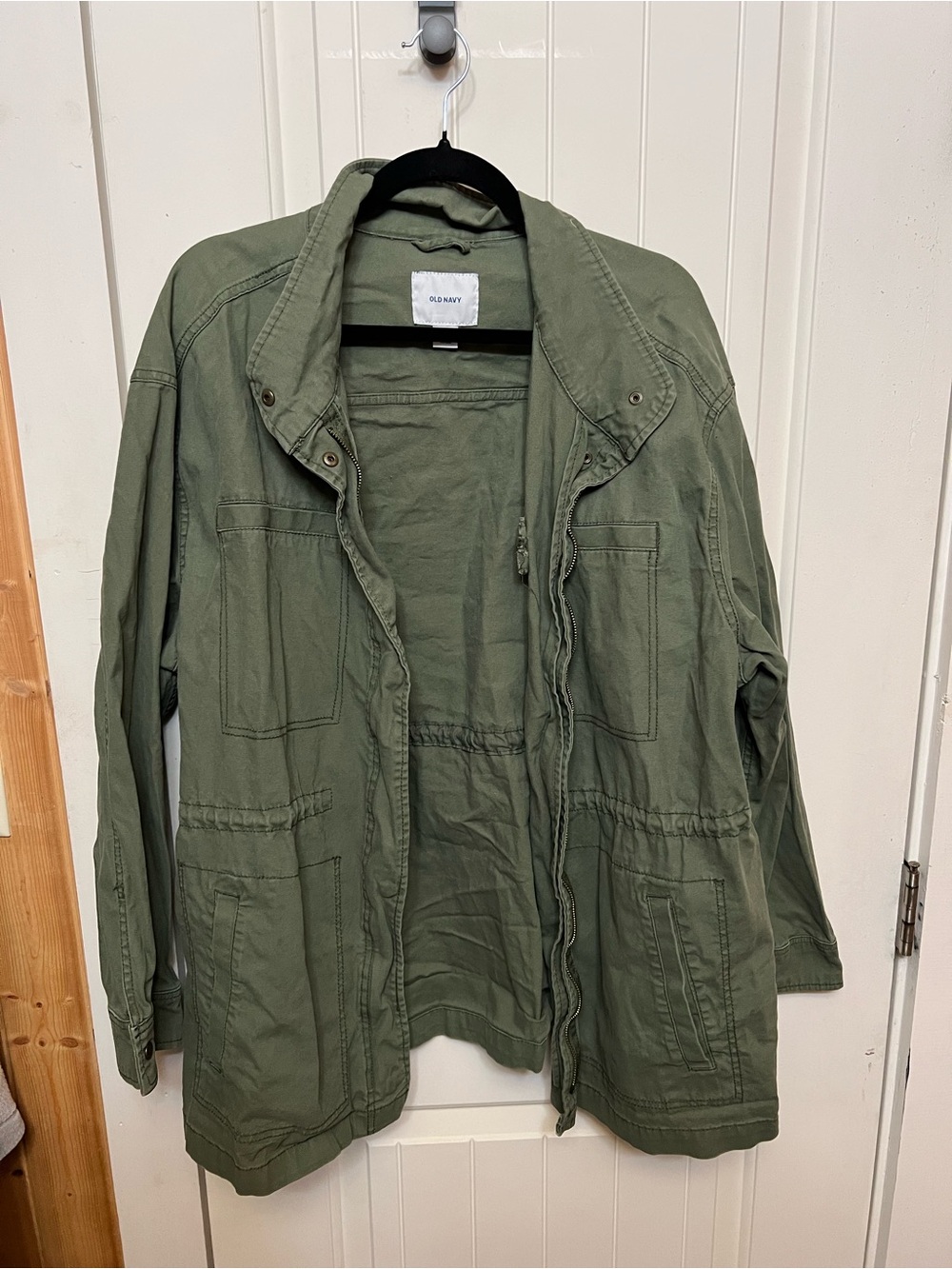 Old Navy Olive Green Cargo Field Jacket